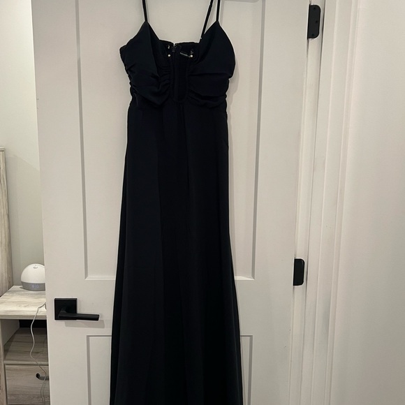 Abercrombie & Fitch Classic Black Maxi Dress - Picture 4 of 6
